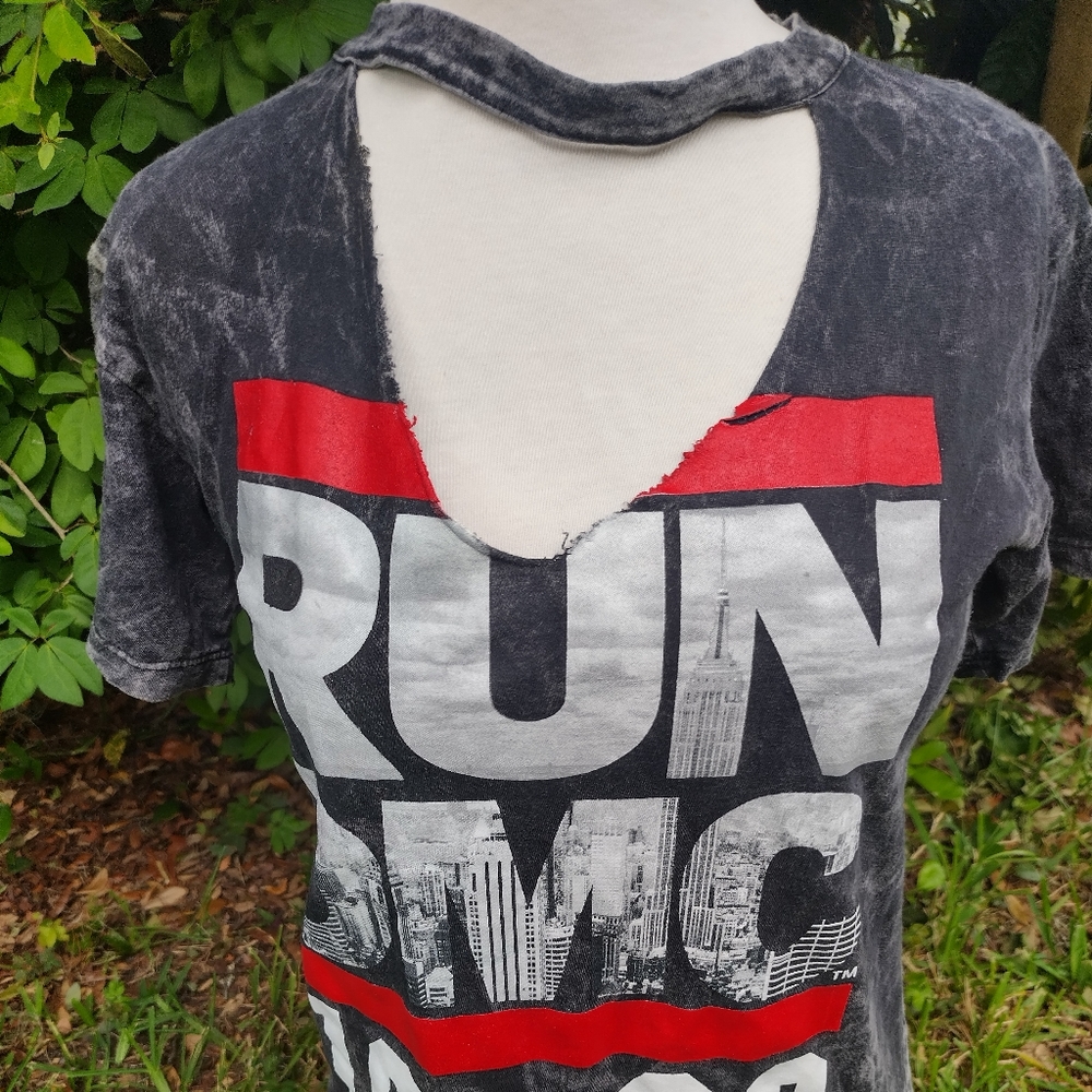 Run DMC 80s 90s vintage concert tee Medium